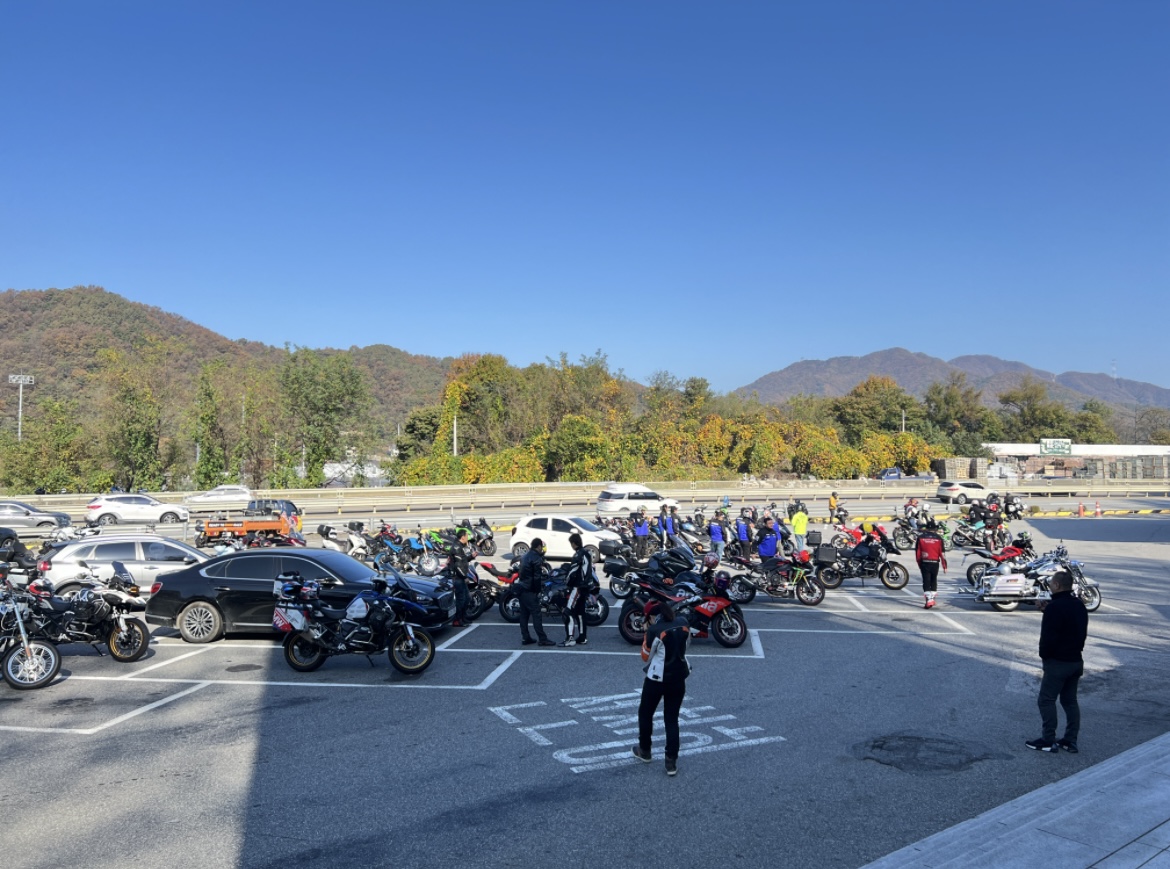 Motorcycle touring in Korea