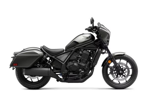 Honda Rebel 500 motorcycle available for rental.